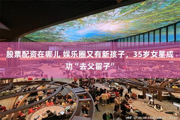 股票配资在哪儿 娱乐圈又有新孩子，35岁女星成功“去父留子”