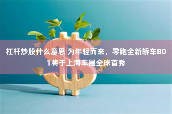 杠杆炒股什么意思 为年轻而来，零跑全新轿车B01将于上海车展