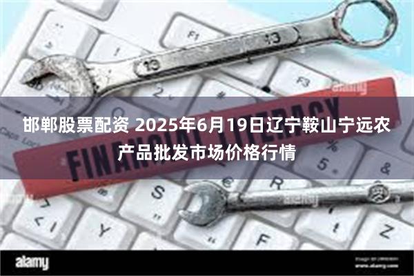 邯郸股票配资 2025年6月19日辽宁鞍山宁远农产品批发市场价格行情